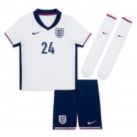 Camiseta Inglaterra Cole Palmer #24 Primera Equipación Replica Eurocopa 2024 para niños mangas cortas (+ Pantalones cortos)